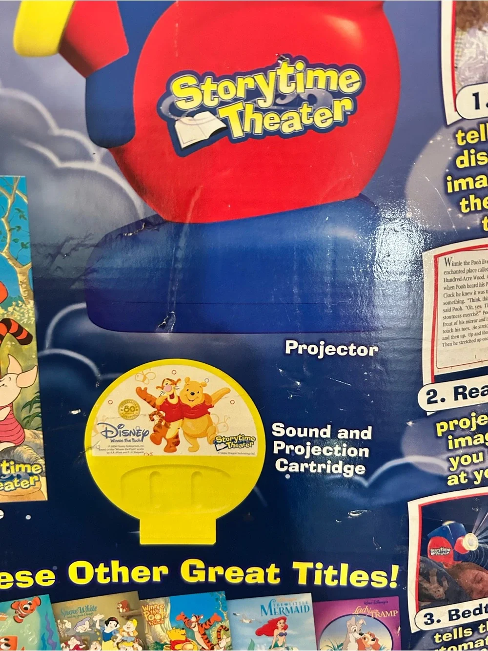 Storytime Theater featuring Winnie The Pooh And The Honey Pot Brand New